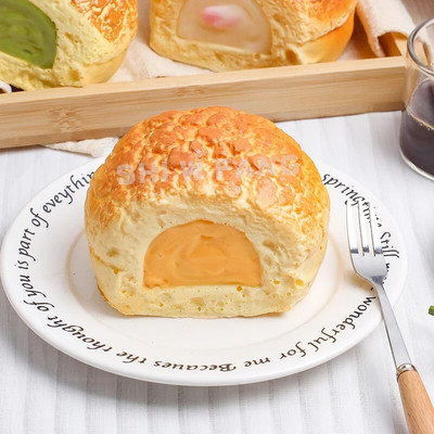 1PC Slow Rebound Puff Модел Фалшив мек аромат може да се прищипе и еластичен Симулация на постоянно запазване на храна FCYY-077