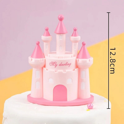 Cartoon Planet Prince Little Princess Doll Topper Birthday Party Decoration Torta Pribor Kreativna bajkovita torta