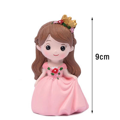 Cartoon Planet Prince Little Princess Doll Topper Birthday Party Decoration Torta Pribor Kreativna bajkovita torta
