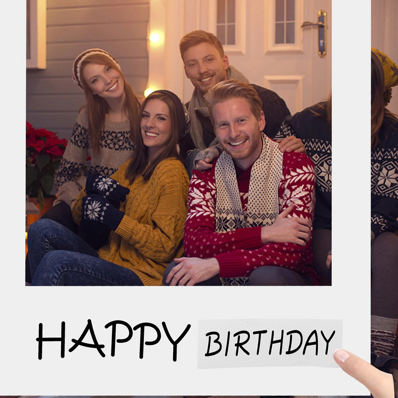 La mulți ani Decupaje de imagini Decupaje Recuzită pentru cabina foto pentru petrecerea de aniversare