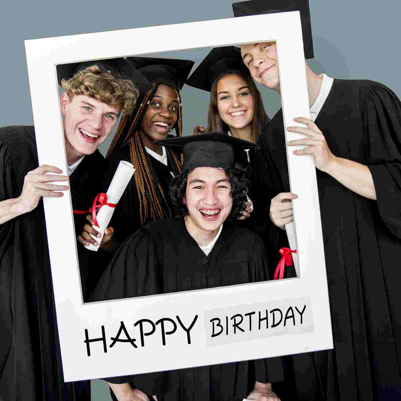 La mulți ani Decupaje de imagini Decupaje Recuzită pentru cabina foto pentru petrecerea de aniversare