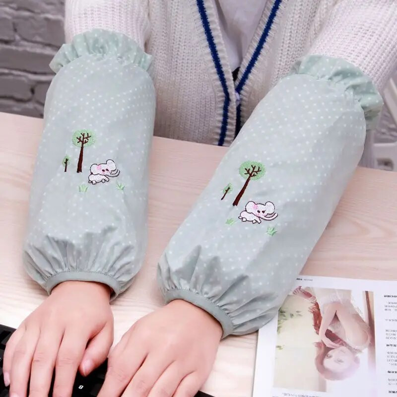 Jesen/zima 2024. Slatke navlake s crtanim filmovima Ženske radne navlake s korejskim kratkim rukavima Slatke studentske navlake s rukavima LF443