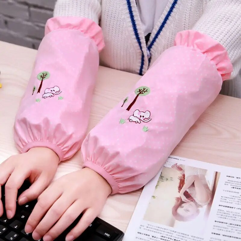 Jesen/zima 2024. Slatke navlake s crtanim filmovima Ženske radne navlake s korejskim kratkim rukavima Slatke studentske navlake s rukavima LF443