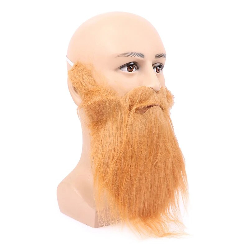 Rankų darbo perukas barzdos kepurės nerti ūsai megzti Helovino vakarėlio puošmena ūsai Vyrai, moterys festivalio kepuraitės Veidas barzda peruko rekvizitai