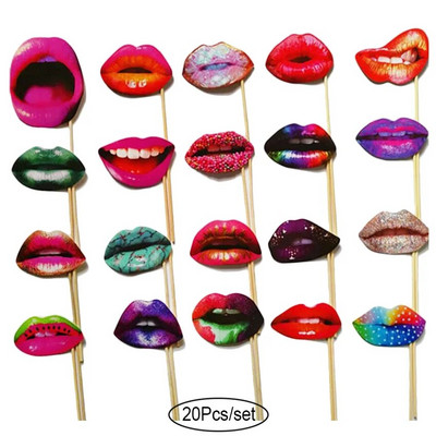 Linksmas vestuvių dekoro nuotraukų būdelės rekvizitas „Pasidaryk pats“ Gimtadienio vakarėlio fotokabinos rekvizitas Nuotraukų priedai Kūdikių dušas Kalėdų vakarėlio reikmenys