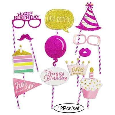 Linksmas vestuvių dekoro nuotraukų būdelės rekvizitas „Pasidaryk pats“ Gimtadienio vakarėlio fotokabinos rekvizitas Nuotraukų priedai Kūdikių dušas Kalėdų vakarėlio reikmenys