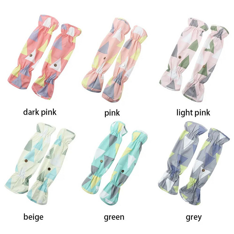 Ekstra dugi rukavi od 50 cm za kuhanje, kuhanje, čišćenje doma, vodootporan, poliester, ispis u boji, korisna zaštitna navlaka za ruke