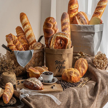 Μοντέλο προσομοίωσης ψωμιού Γαλλικό μαλακό άρωμα Καραμέλα Ψεύτικο κέικ ψωμιού Διακοσμητικά ντουλάπια καταστήματος τροφίμων