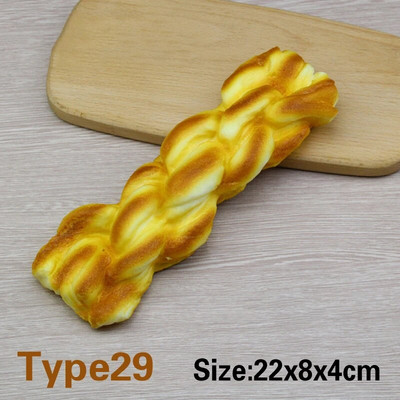 Симулиран модел на хляб, френски мек аромат, карамел, фалшив хляб, торта, хранителен магазин, витрина, витрина, декорация, подпори