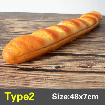 Симулиран модел на хляб, френски мек аромат, карамел, фалшив хляб, торта, хранителен магазин, витрина, витрина, декорация, подпори