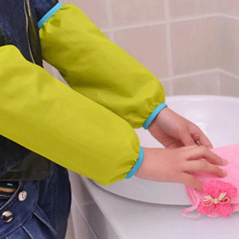 Ръкавици за миене на съдове Водоустойчиви гумени ръкавици за миене Калъф с дълъг ръкав Чист инструмент Кухня Консумативи за почистване на баня