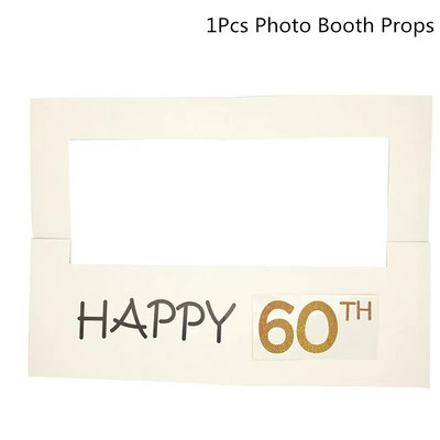 30 40 50 60 metų fotokabinos rekvizitas suaugusiems skirtas gimtadienio dekoras Moterys Vyrai 30-mečio proga Su gimtadieniu PhotoBooth rekvizitų rėmelis