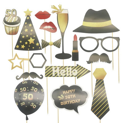 30 40 50 60 metų fotokabinos rekvizitas suaugusiems skirtas gimtadienio dekoras Moterys Vyrai 30-mečio proga Su gimtadieniu PhotoBooth rekvizitų rėmelis