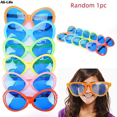 Velike naočale Party Plastične naočale Rekviziti za zabavu Božić Rođendan Halloween Party Decoration Supplies Sjajne naočale