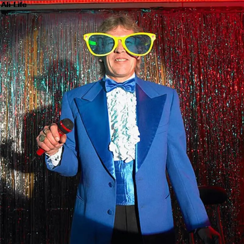 Velike naočale Party Plastične naočale Rekviziti za zabavu Božić Rođendan Halloween Party Decoration Supplies Sjajne naočale