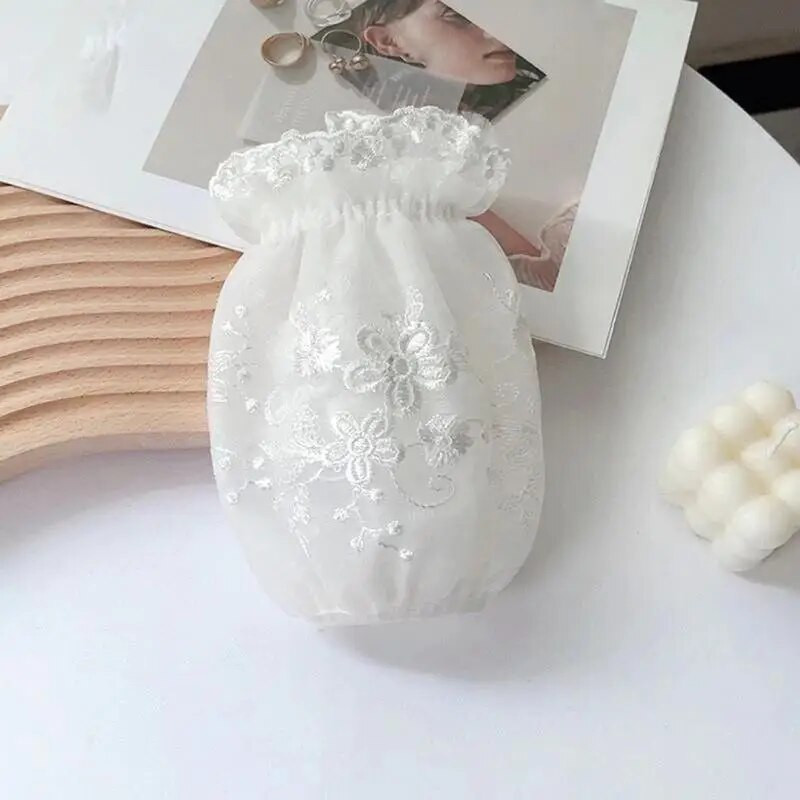 Narukavi za ruke Mrežaste dvoslojne čipkane kuhinjske navlake za rukave Vodootporne na ulje Zaštitne narukave za višekratnu upotrebu