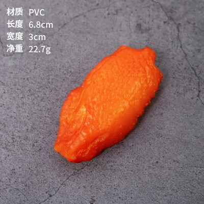 Simulációs csirkeszárnyak, hamis élelmiszer-kellékek, konyhai csirkecomb, Nugget modell, fényképezési kellékek