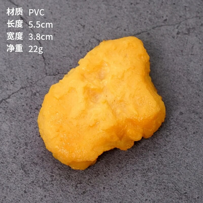 Simulációs csirkeszárnyak, hamis élelmiszer-kellékek, konyhai csirkecomb, Nugget modell, fényképezési kellékek