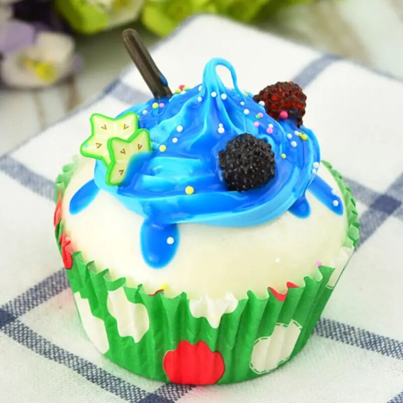 Realistična umjetna lažna torta Cupcake model šalica zaslon rekviziti za fotografije Craft G5AB