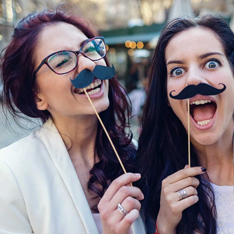 Kāzu ballītes rokas foto kabīnes rekvizīti kundzes kundzes līgavas un līgavaiņa maska Photobooth Vecmeitu ballītes līgavas dušas dekorācijas