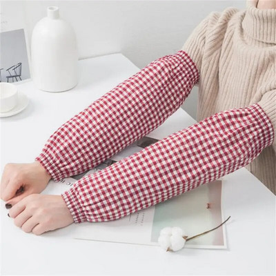 Čisti pamuk Jacquard rešetka Četiri igle Rad Otporan na prljavštinu Otporan na prašinu Kuhinjske potrepštine Rukavi Manšete Navlaka za ruke