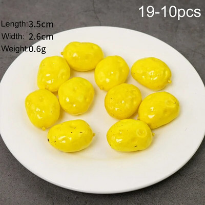 10 komada simulacije mini voća Umjetno lažno voće Dekoracija doma Izlog za izlaganje Zanati Rekviziti za fotografije hrane Kuhinja Dječja igračka