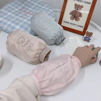 Удебелен есенно-зимен водоустойчив ръкав за домакинска работа, почистване против замърсяване, защита на маншета, кухненска престилкаZD70