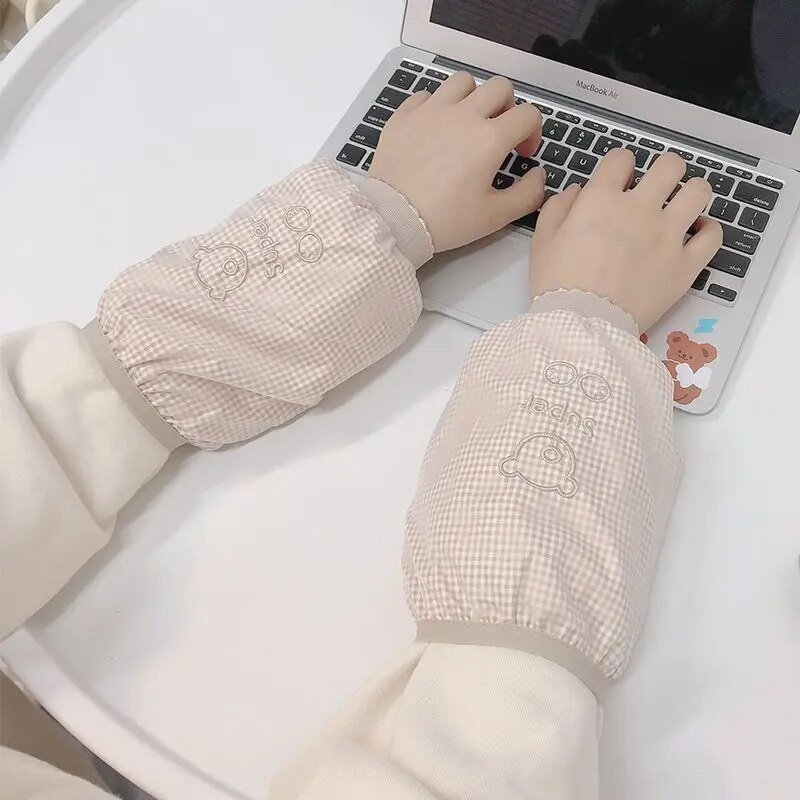 Podebljani jesensko-zimski vodootporni rukavi za čišćenje kućanskih poslova protiv prljanja Zaštita za manžete za rukave Dodaci za kuhinjsku pregačuZD70