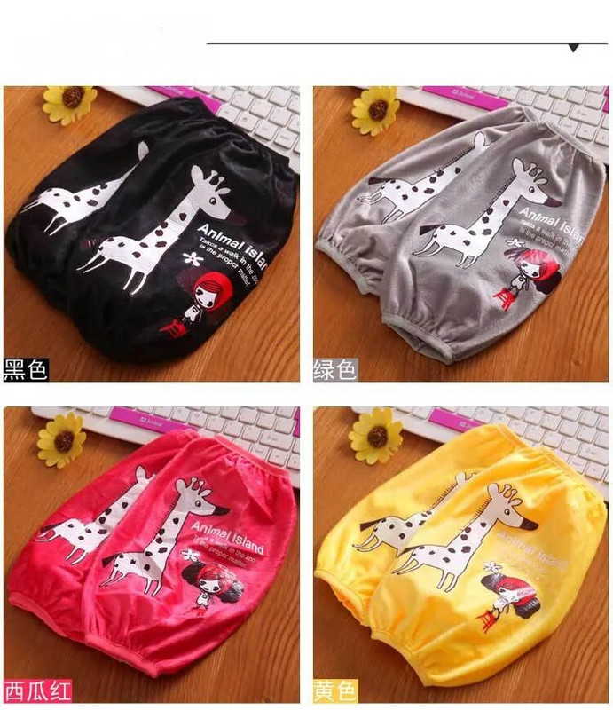 1 par kućanskih kuhinjskih alata slatki Baymax flanelette navlake kratke navlake za kućno čišćenje ND 012