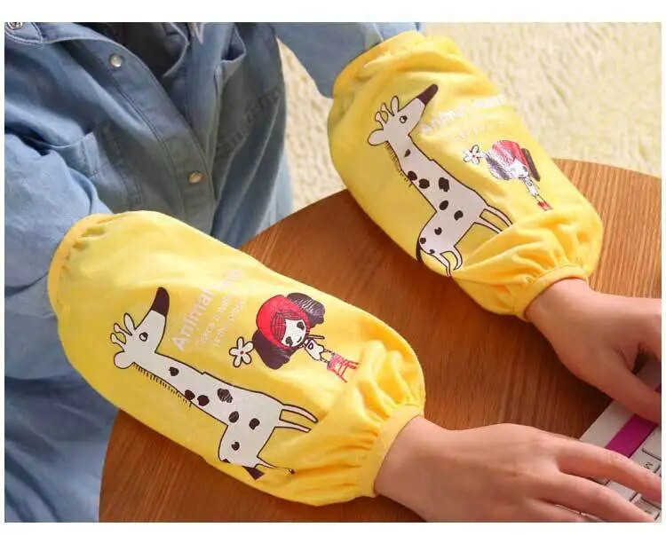 1 par kućanskih kuhinjskih alata slatki Baymax flanelette navlake kratke navlake za kućno čišćenje ND 012