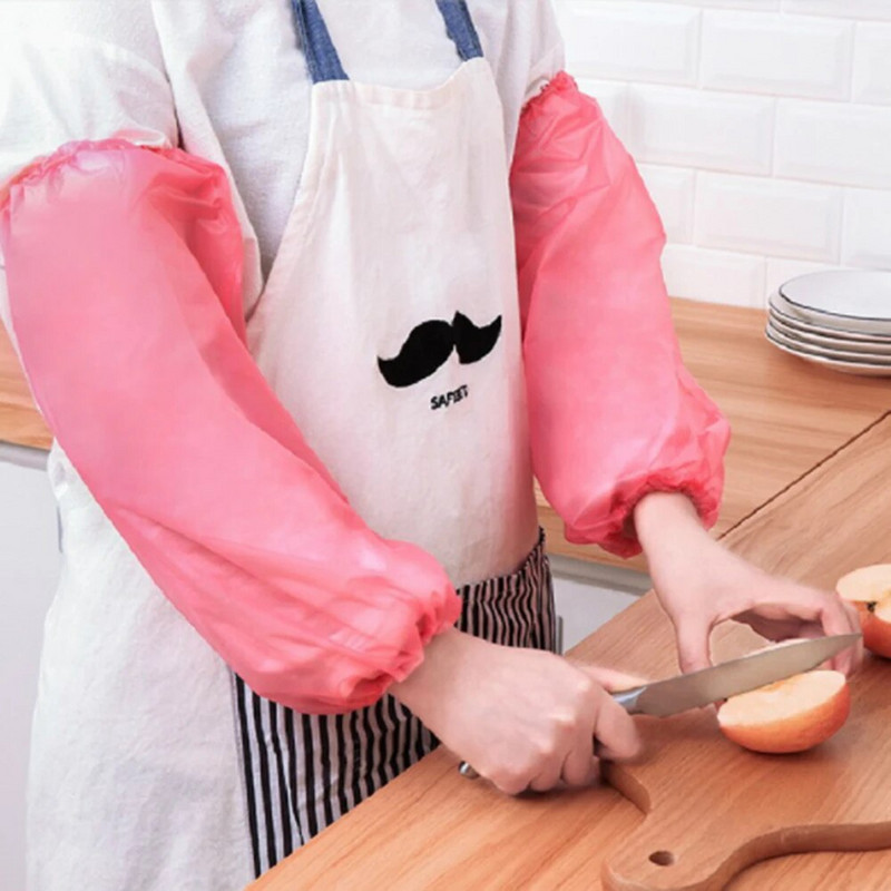 Vodootporni i otporni na ulje Rukavi Elastične trake Sredstva za čišćenje u kućanstvu Dugi rukavi Štitnik za kućanske poslove Kuhinjski alat