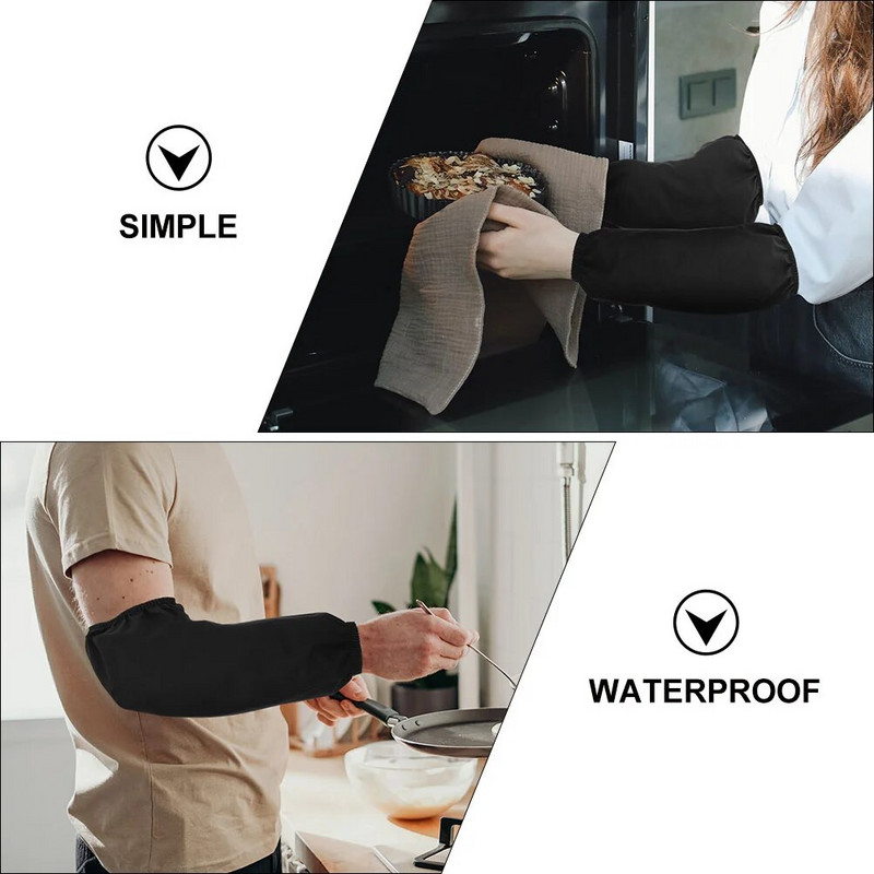 Kasdienis naudojimas Virtuvėje Neperšlampamos rankovės ilgomis rankovėmis Daugiafunkcis Daugiafunkcis virėjas vyrams Darbas Buitinės rankovės