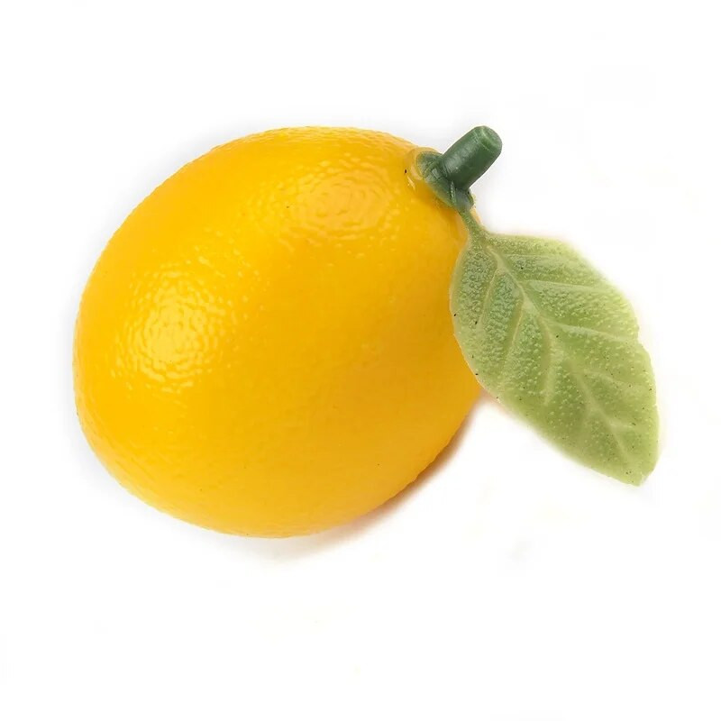 10 бр./лот изкуствени лимонови саксийни зеленчукови растения кухненски играчки за сватба декорация на домашно парти пяна фалшиви плодове