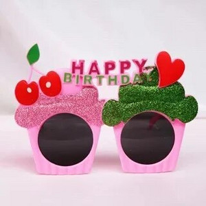 Sunčane naočale za havajske zabave, smiješne havajske naočale za tropsku otmjenu haljinu za zabavnu ljetnu zabavu, rekviziti za foto kabinu