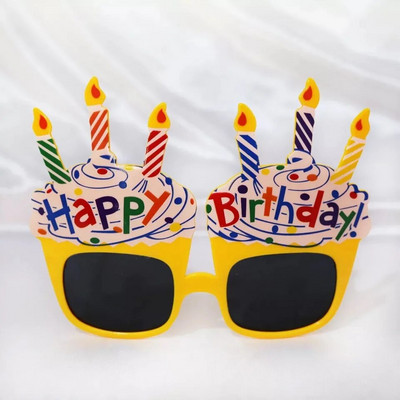 Sunčane naočale za havajske zabave, smiješne havajske naočale za tropsku otmjenu haljinu za zabavnu ljetnu zabavu, rekviziti za foto kabinu