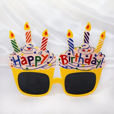 Sunčane naočale za havajske zabave, smiješne havajske naočale za tropsku otmjenu haljinu za zabavnu ljetnu zabavu, rekviziti za foto kabinu