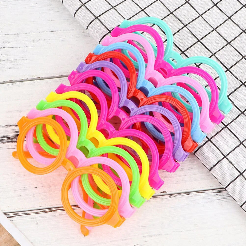 Zīdaiņu fotografēšanas rekvizīti Bērnu briļļu ietvars apaļas saulesbrilles bērnu ballītēm