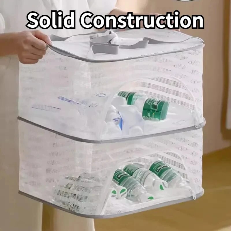 Daugiasluoksnis kabantis džiovinimo tinklelis daržovėms vaisinėms žolelėms Sulankstomas saulės džiovinimo tinklelis maisto indams Džiovintuvo narvas Netoksiškas poliesteris