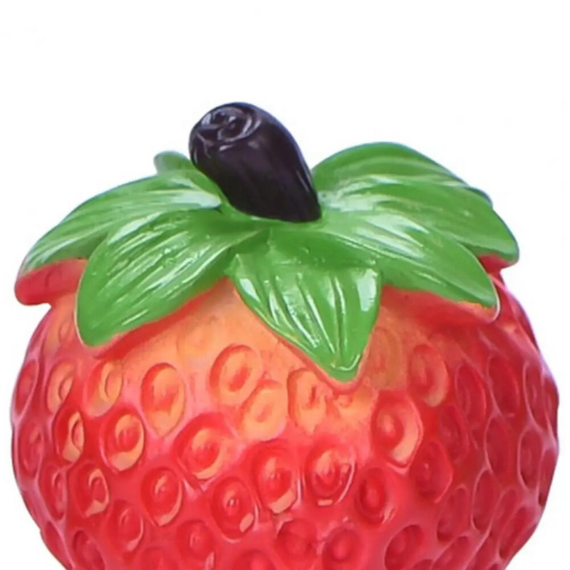 2021. Umjetno voće, lažni liči, jagoda, ekološki prihvatljiva živopisna smola, minijaturni rekviziti za fotografiranje voća za uređenje doma u spavaonicama