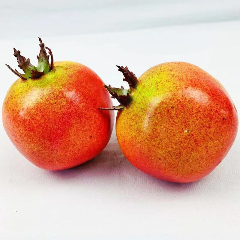 5 bucăți 7 cm rodie artificială Crăciun Halloween Anul Nou Festival Party Home Living Room Decor Fructe false Recuzită pentru fotografie