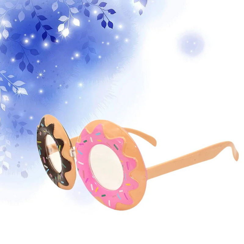 Ochelari de soare Kesyoo Ochelari de soare Costum de gogoașă Ochelari Noutate Ochelari de ochelari de gogoașă Gustare amuzantă Fotografie pentru petrecerea de aniversare