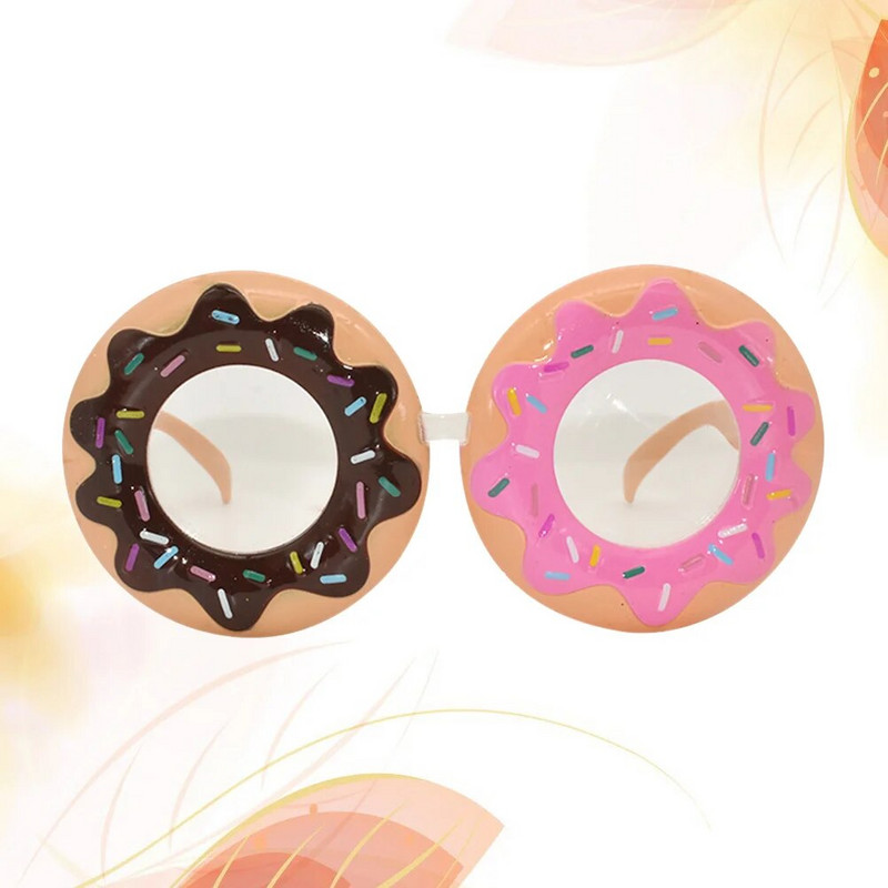 Ochelari de soare Kesyoo Ochelari de soare Costum de gogoașă Ochelari Noutate Ochelari de ochelari de gogoașă Gustare amuzantă Fotografie pentru petrecerea de aniversare