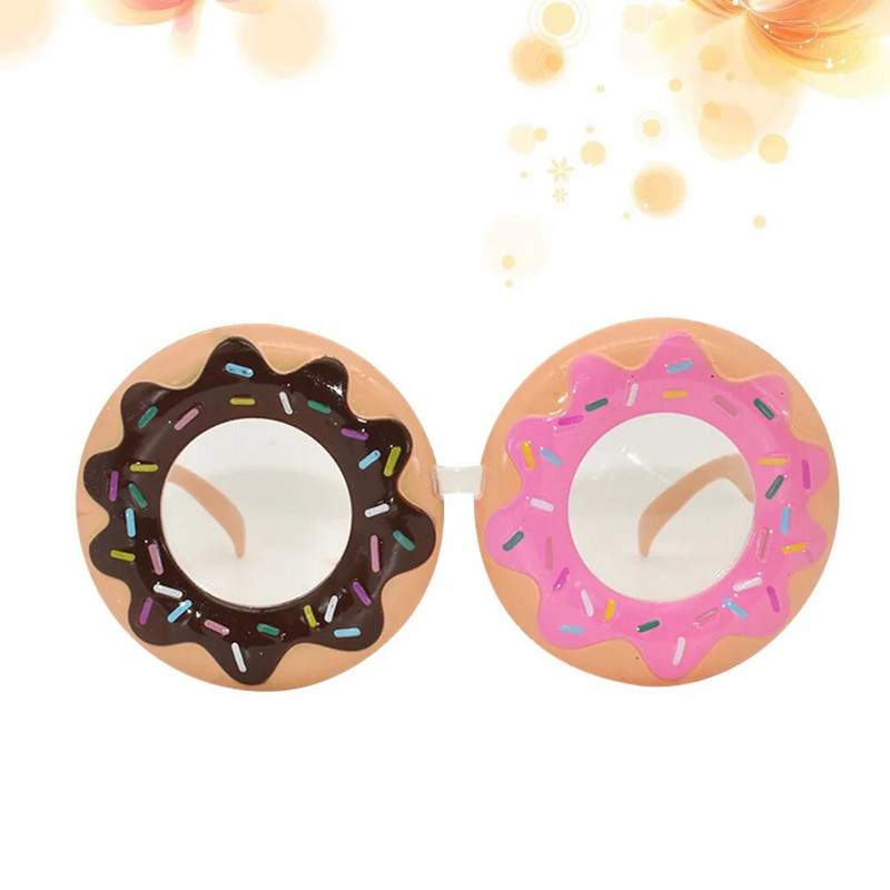 Ochelari de soare Kesyoo Ochelari de soare Costum de gogoașă Ochelari Noutate Ochelari de ochelari de gogoașă Gustare amuzantă Fotografie pentru petrecerea de aniversare