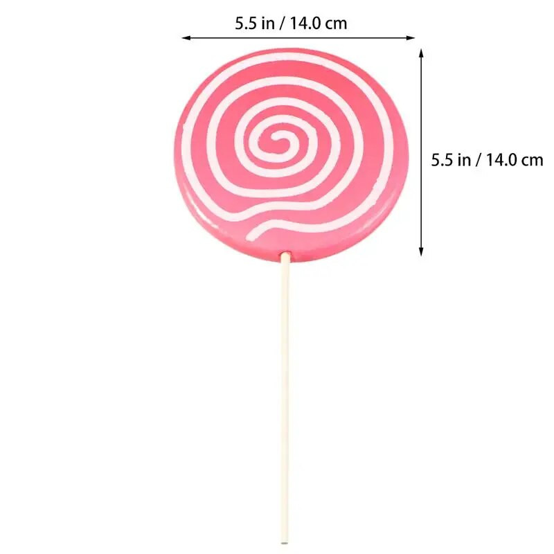 Симулация Lollipop Decoration Creative Lollipop Crafts Lollipop Photot Props Аксесоари за фотография за рожден ден