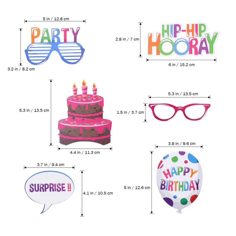 Recuzită pentru cabina foto Recuzită pentru cabină foto pentru ziua de naștere Recuzită foto pentru Baby Shower Recuzită foto pentru zi de naștere Recuzită pentru cabina foto