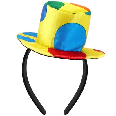 Tsirkusemüts Klouni müts karnevalikostüüm Naljakas esinemisrekvisiit Klouni peakate täiskasvanutele lastele