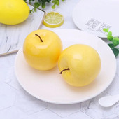 Realno umjetno voće za jabuku Jarko žuta boja Kitchen Fake D F1FB
