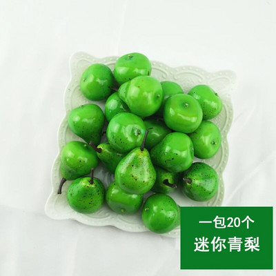 20τμχ Simulation Small Fruits Mini Models Fruits and Vegetables DIY Handmade Props Διδακτικά βοηθήματα νηπιαγωγείου Διακόσμηση σπιτιού