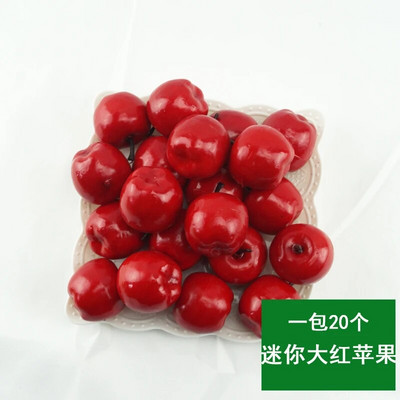 20τμχ Simulation Small Fruits Mini Models Fruits and Vegetables DIY Handmade Props Διδακτικά βοηθήματα νηπιαγωγείου Διακόσμηση σπιτιού