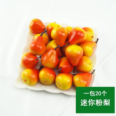 20τμχ Simulation Small Fruits Mini Models Fruits and Vegetables DIY Handmade Props Διδακτικά βοηθήματα νηπιαγωγείου Διακόσμηση σπιτιού